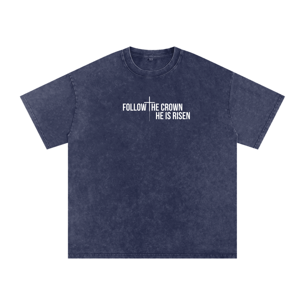 He is Risen - Oversized Washed Tee
