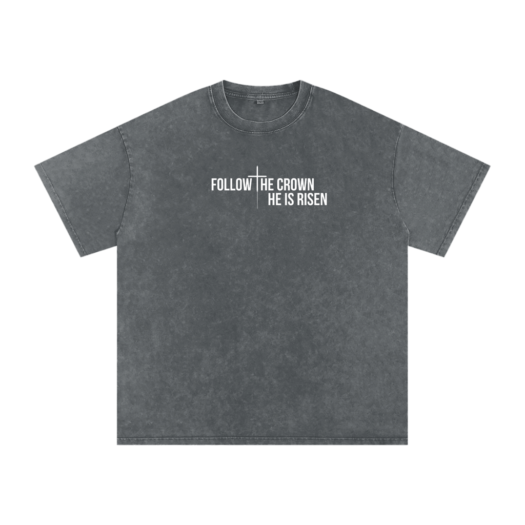 He is Risen - Oversized Washed Tee