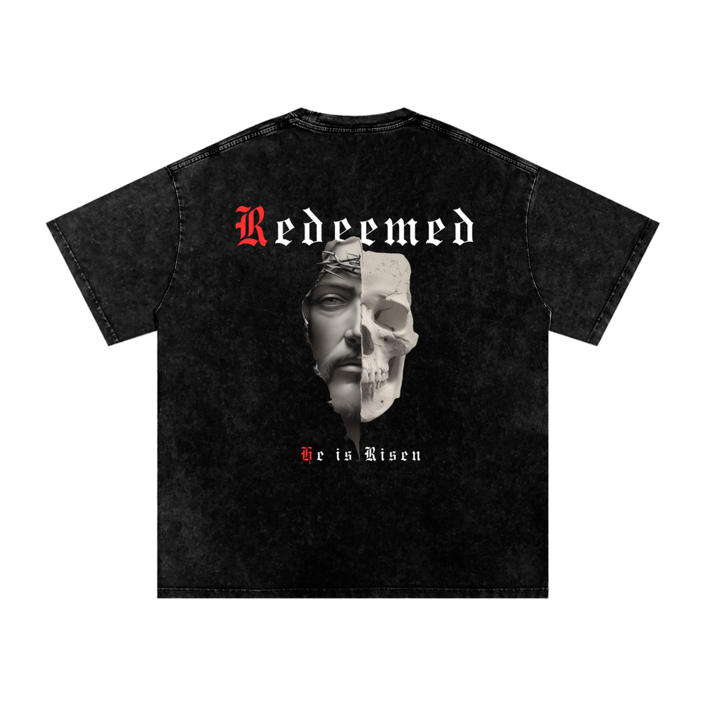 He is Risen - Oversized Washed Tee
