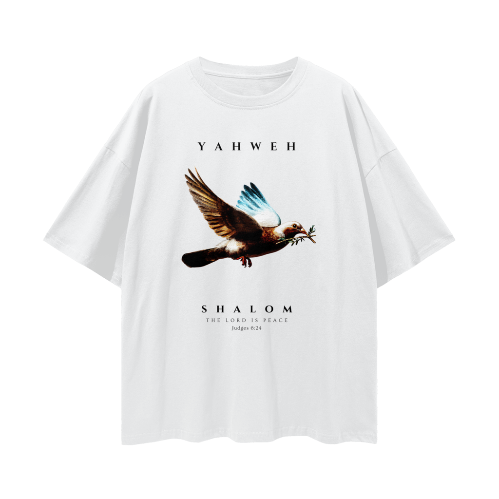 Yahweh Dove - Oversized Tee