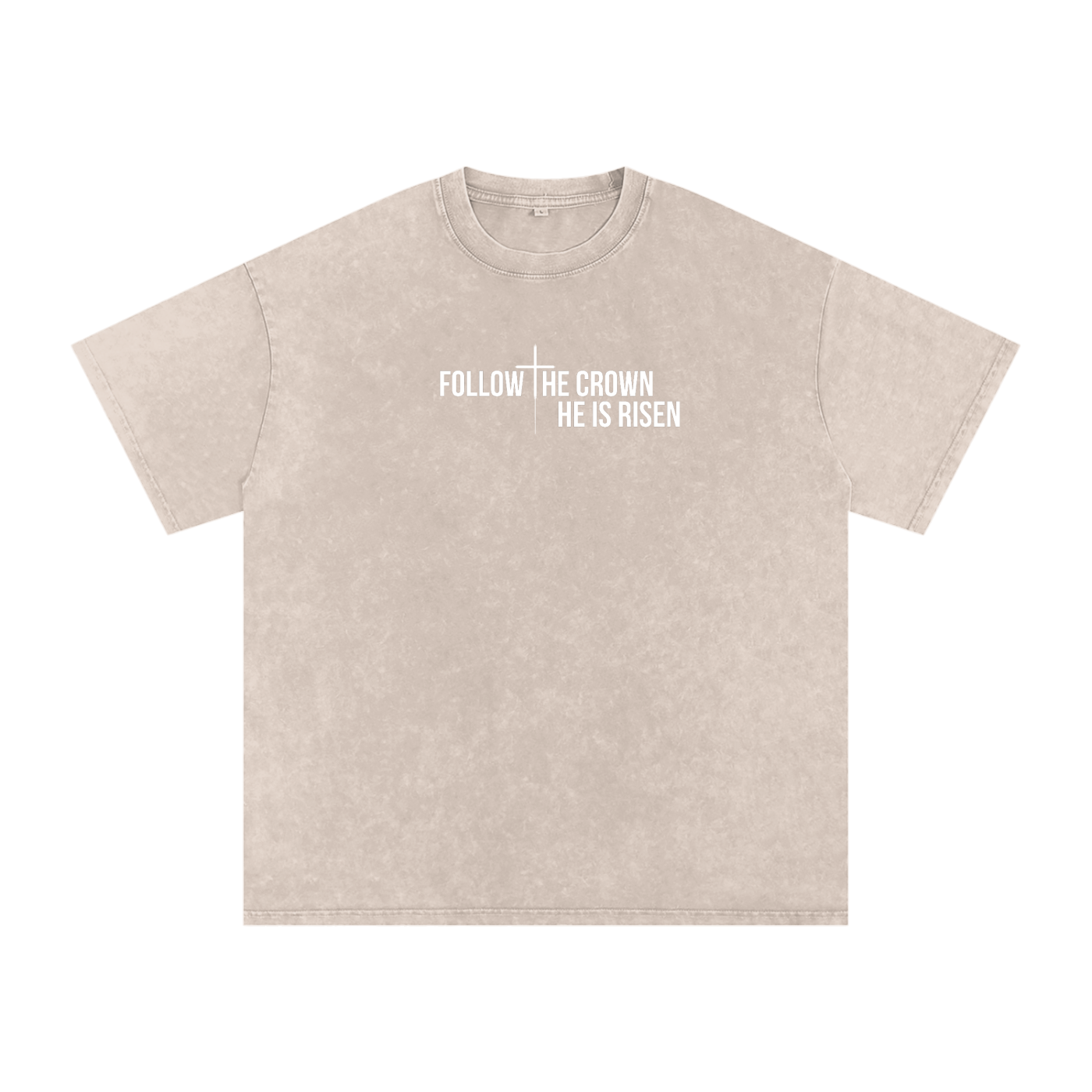 He is Risen - Oversized Washed Tee