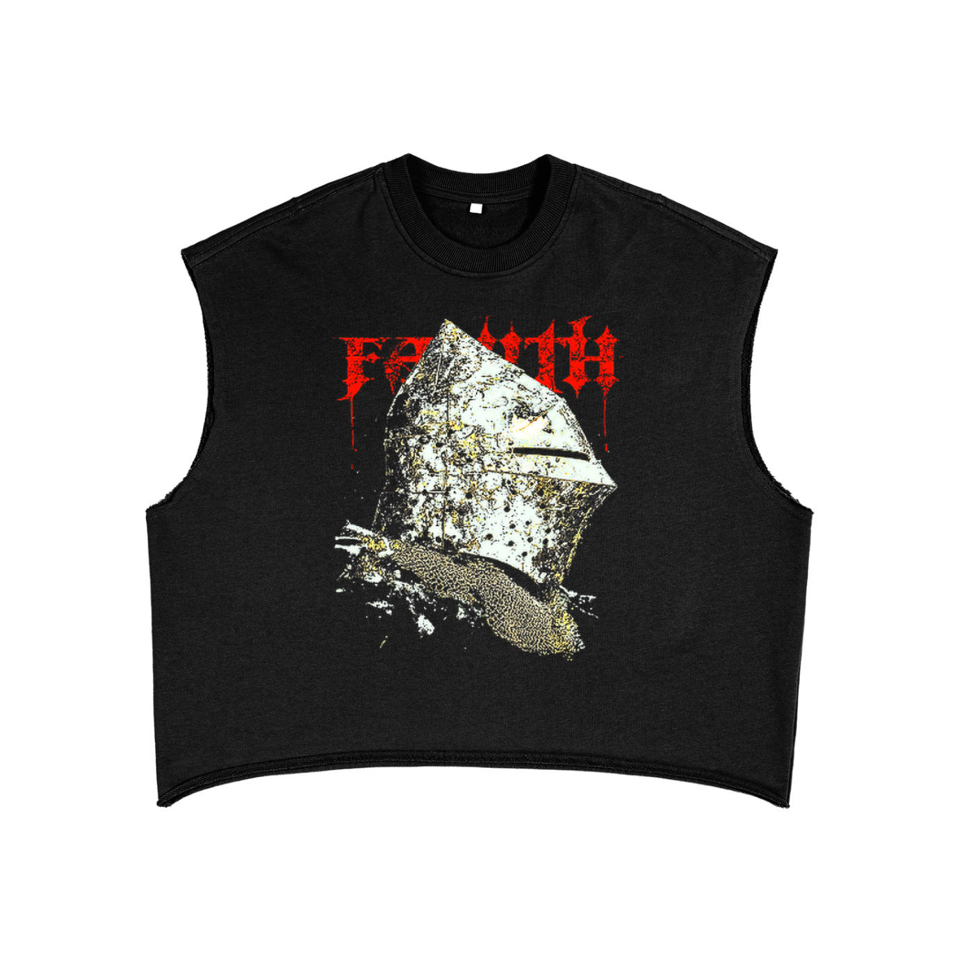 Faith - Fringe Box Cropped Tank