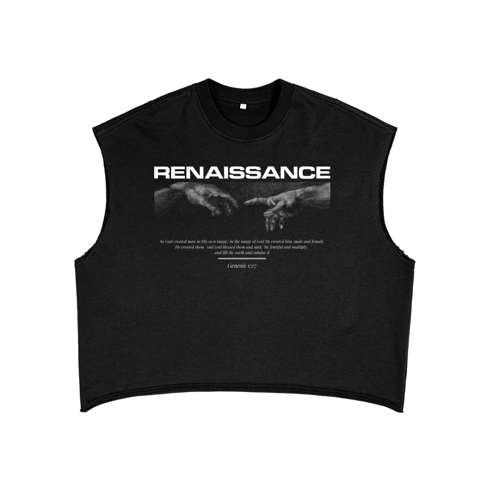Resistance - Fringe Box Cropped Tank