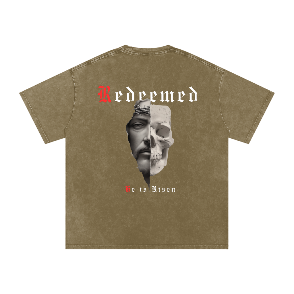 He is Risen - Oversized Washed Tee