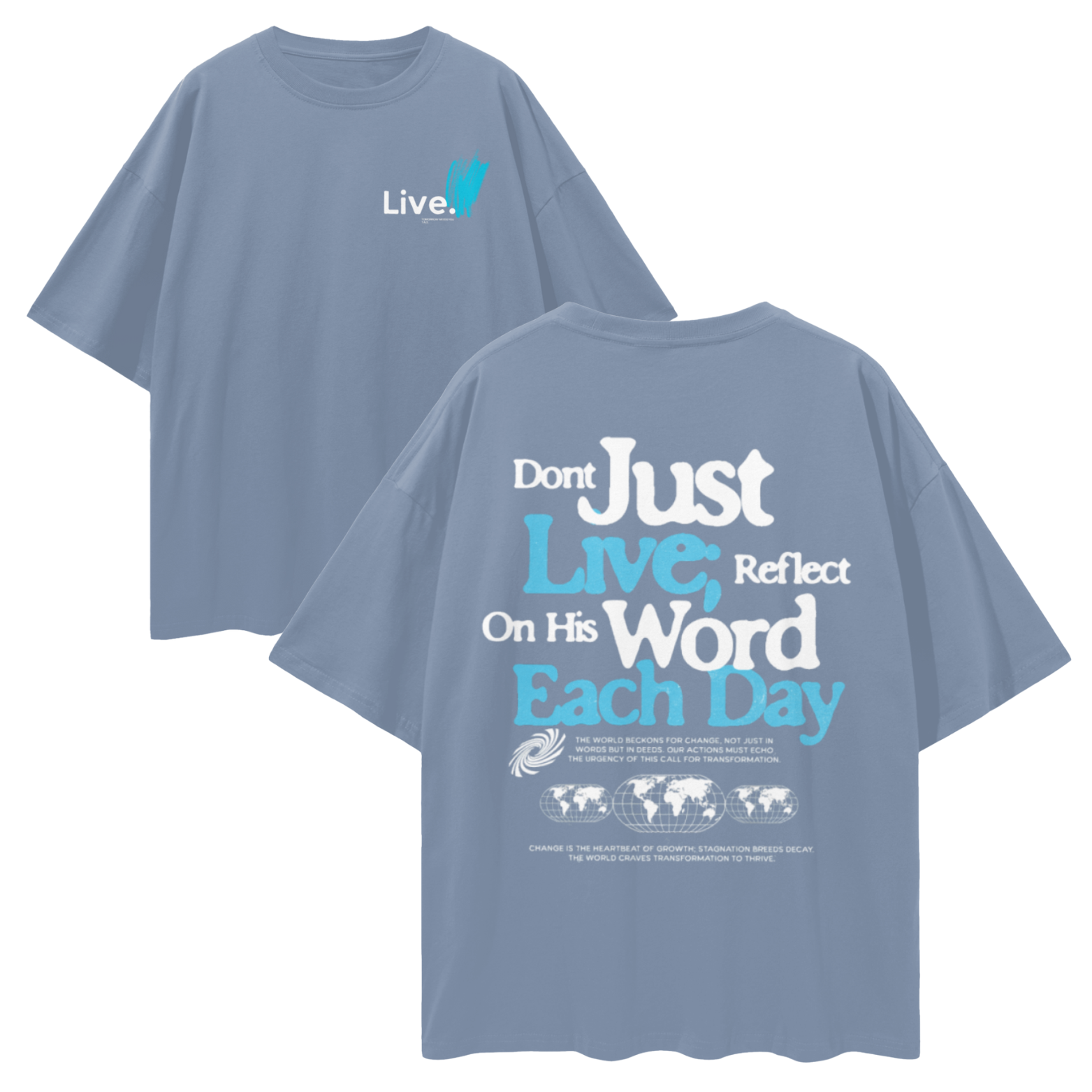 Live - Oversized Tee