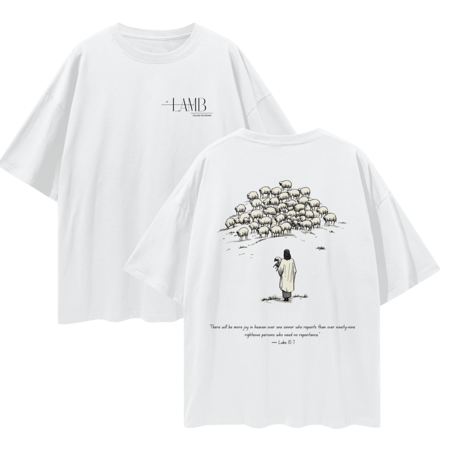 Lamb - Oversized Tee