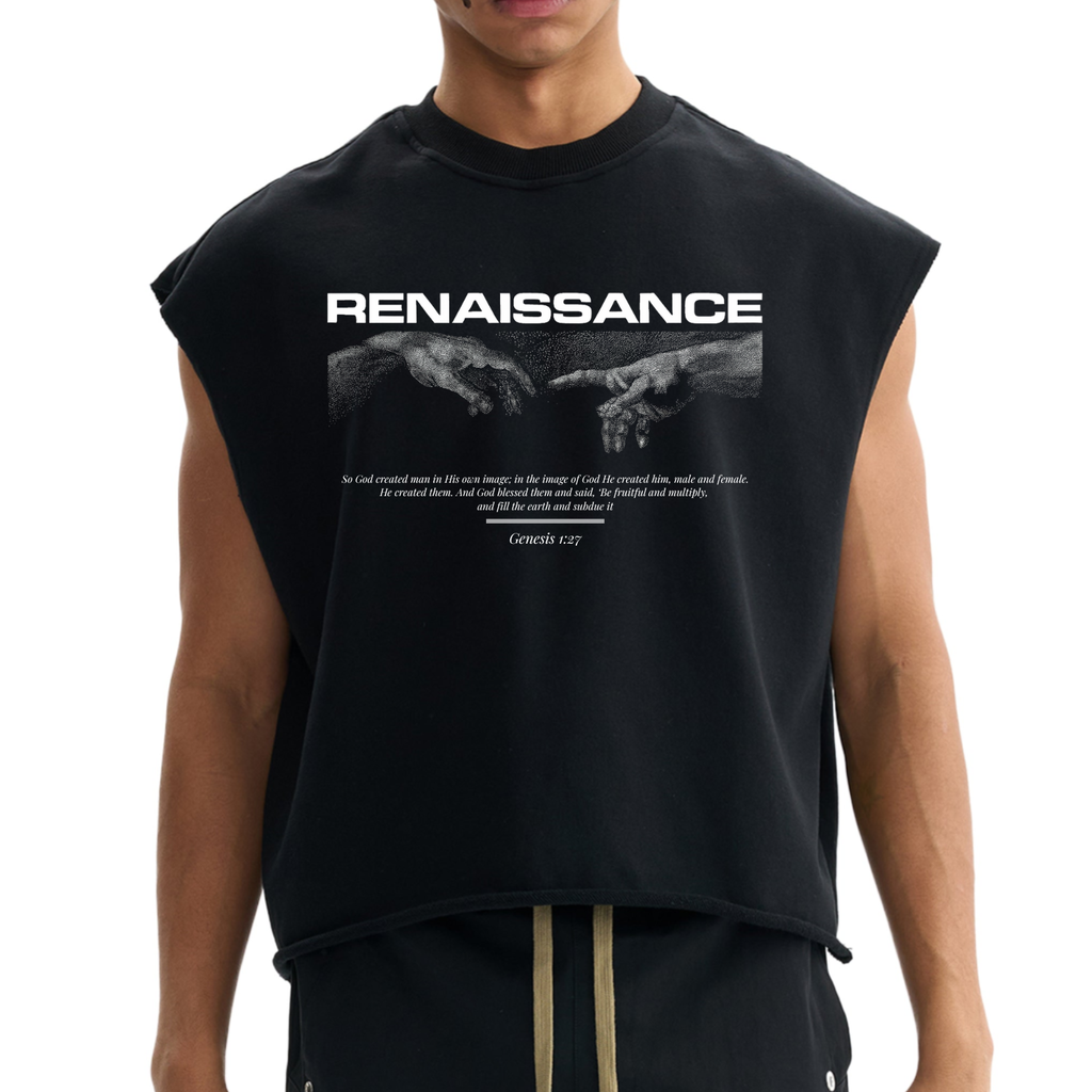 Resistance - Fringe Box Cropped Tank
