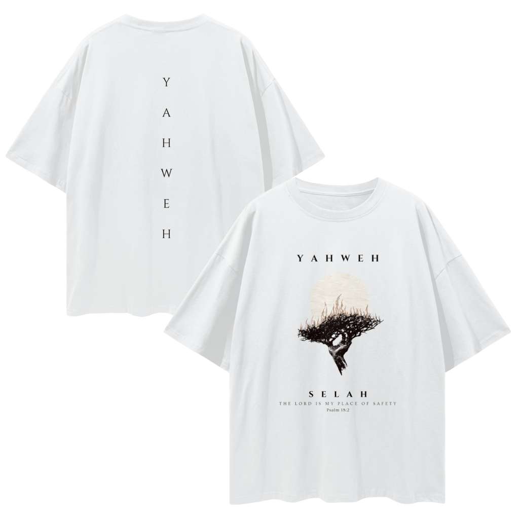 Yahweh Burning Bush - Oversized Tee