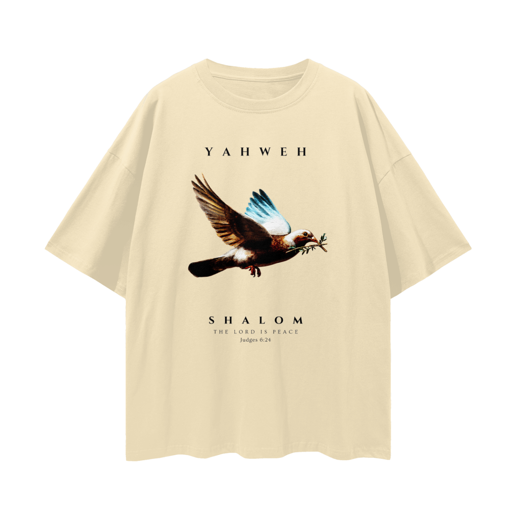 Yahweh Dove - Oversized Tee