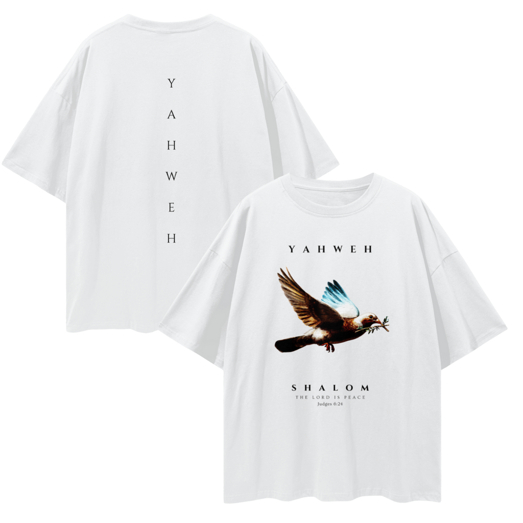 Yahweh Dove - Oversized Tee