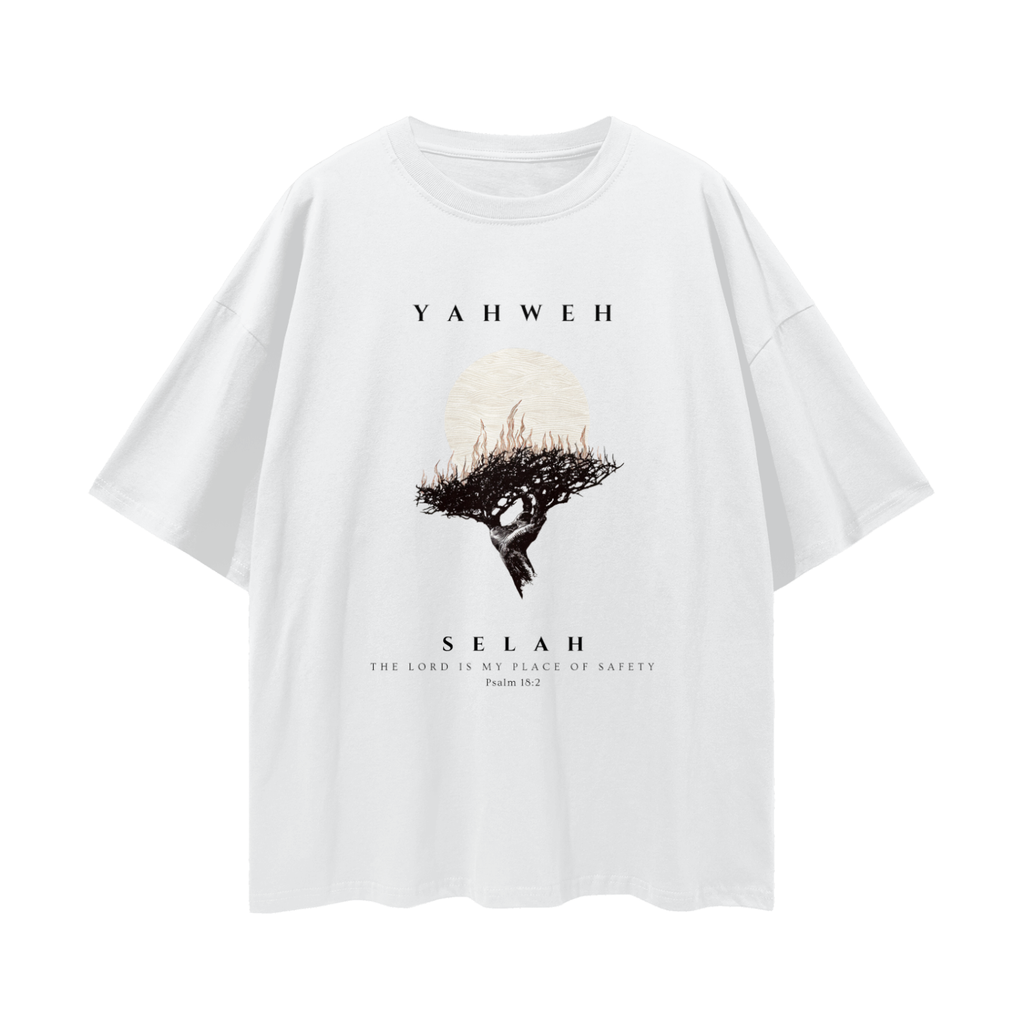Yahweh Burning Bush - Oversized Tee