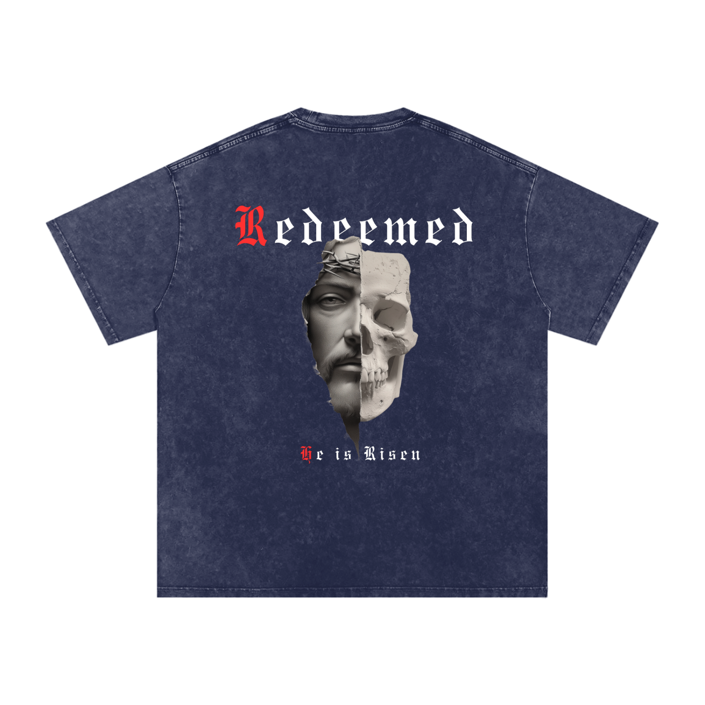 He is Risen - Oversized Washed Tee