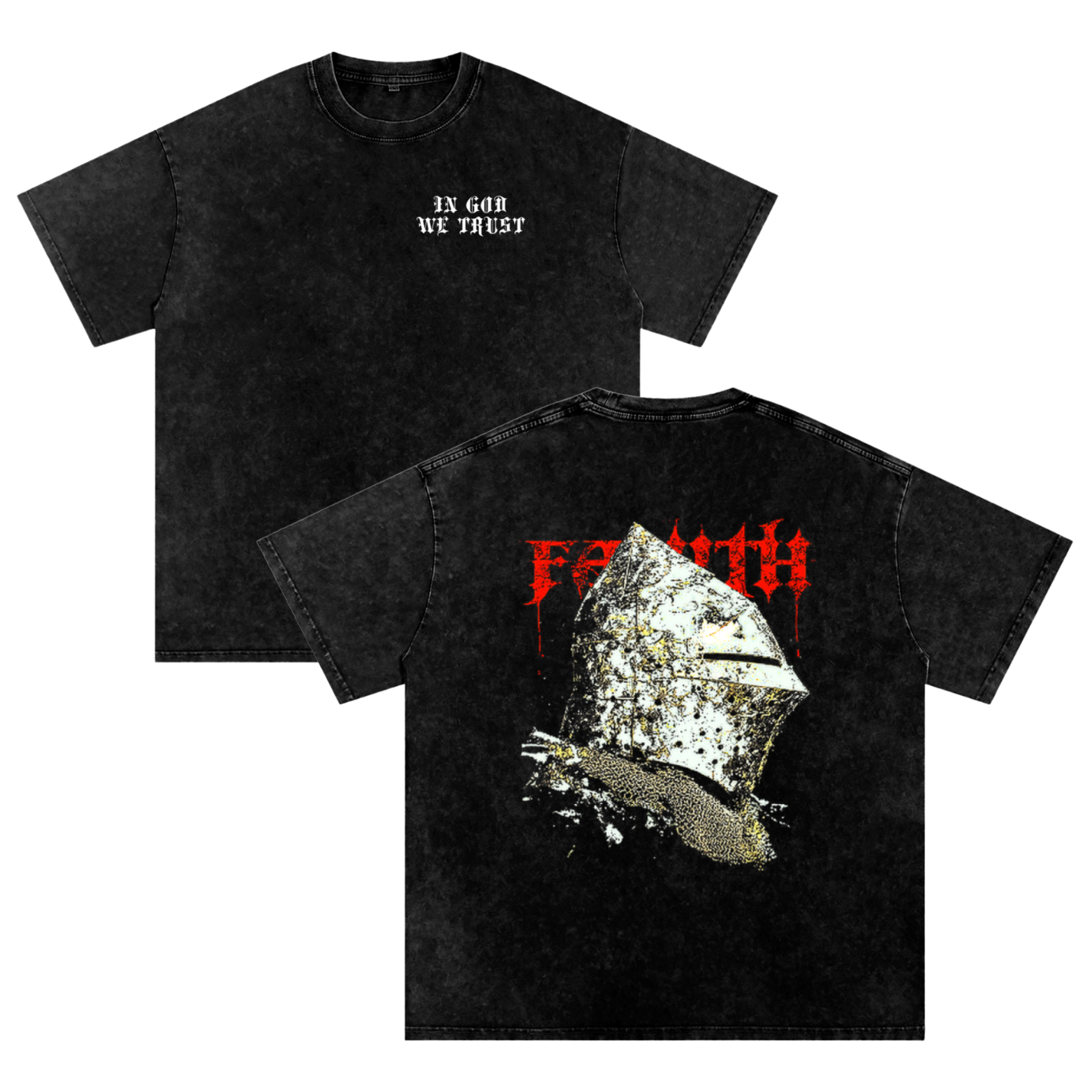 Faith Oversized Washed Tee