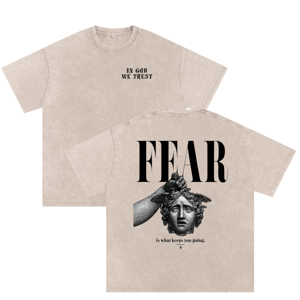 FEAR - Oversized Washed Tee