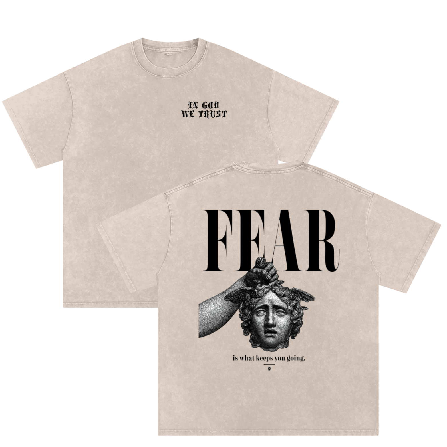 FEAR - Oversized Washed Tee